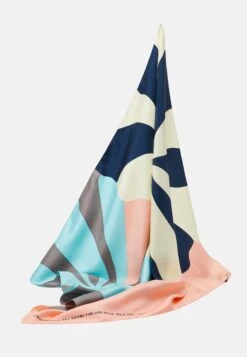 Marimekko Lauhtua Meduusa Scarf - Halsdoek - Orange/Yellow/Blue -Marimekko Winkel 079f34b0458a4138a4ae7d7630cd6d06