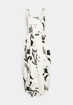 Marimekko Dreija Herbaario Dress - Jerseyjurk - Offwhite/Black -Marimekko Winkel 0858b4663b3c4ebfbd31c4b9e445d8e2 scaled