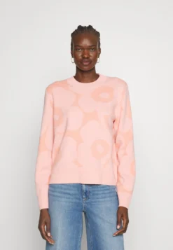 Marimekko Kalotti Unikko- Trui - Pink/Peach