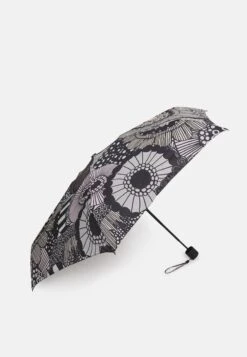 Marimekko Siirtolapuutarha Mini ManualUmbrella - Paraplu - Black/White/Grey/Light Pink