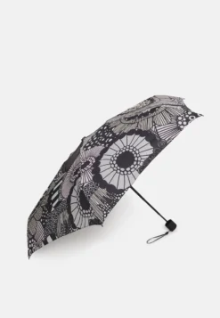 Marimekko Siirtolapuutarha Mini ManualUmbrella - Paraplu - Black/White/Grey/Light Pink