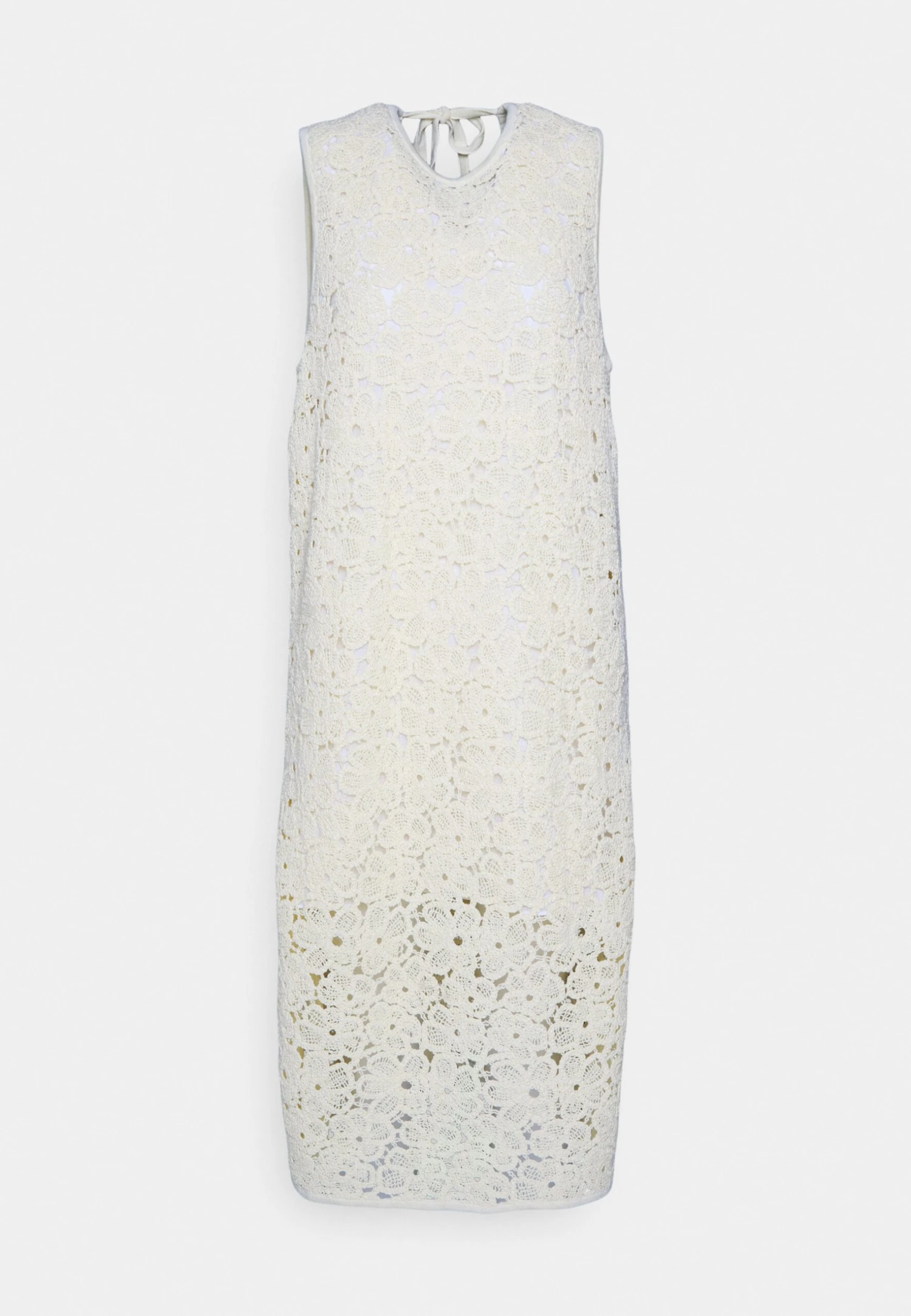 Marimekko Ranso Unikko Dress - Gebreide Jurk - Light Yellow/Off-White 5 Marimekko Ranso Unikko Dress - Gebreide Jurk - Light Yellow/Off-White - Afbeelding 5