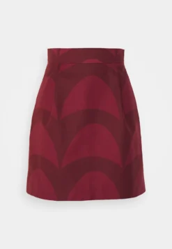 Marimekko Judy Skirt - Minirok - Dark Red/Wine Red -Marimekko Winkel 34dae92c1b544aa7bfbad27df4ac1d64 scaled