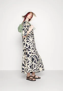 Marimekko Feles Joonas - Blouse - Dark Navy, Sand -Marimekko Winkel 34e4e383446447358b1665ce7b92965a scaled