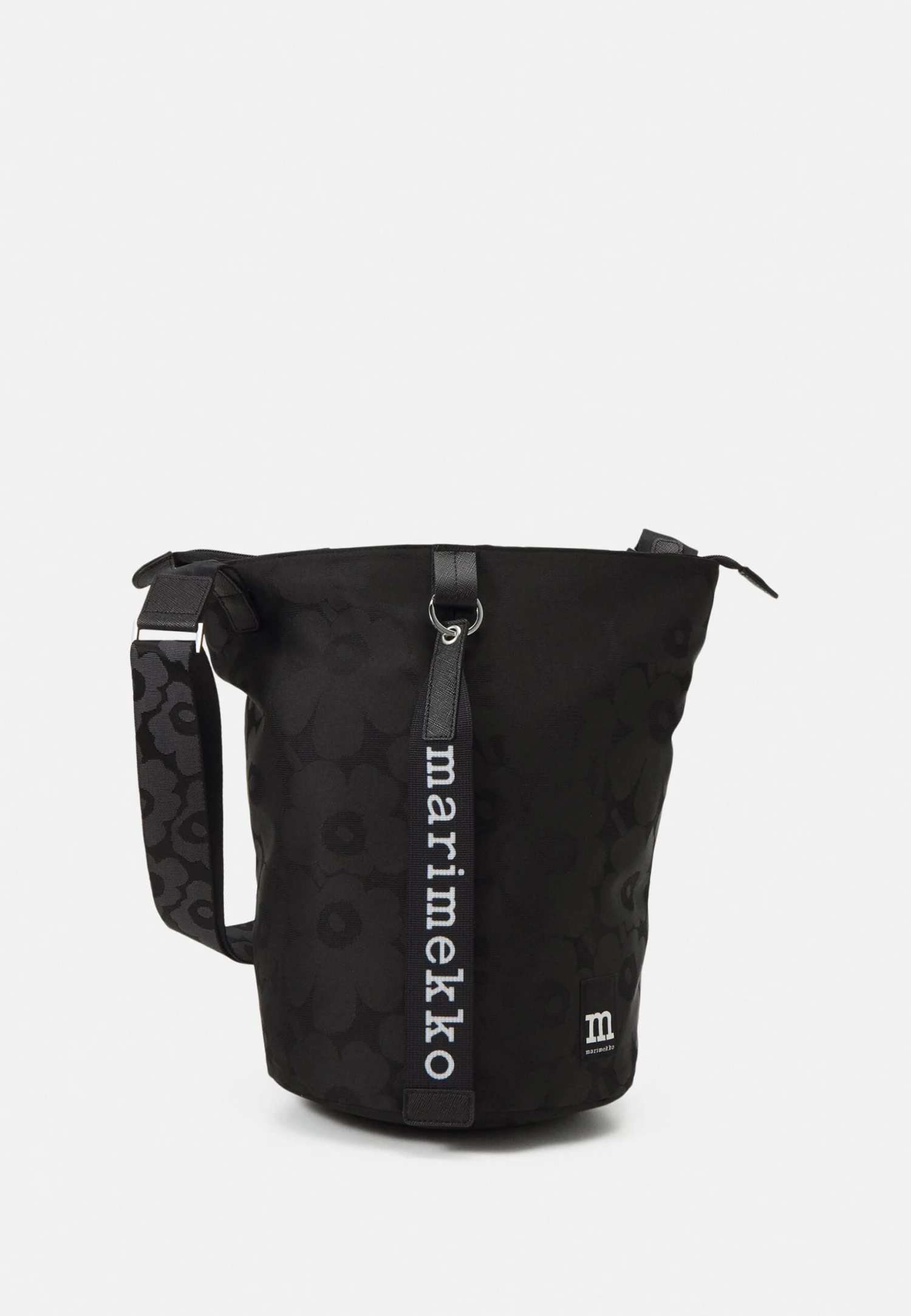 Marimekko All Day Bucket Unikko - Schoudertas - Black 1 Marimekko All Day Bucket Unikko - Schoudertas - Black