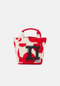 Marimekko Mono Mini Tote Pulloposti Bag - Handtas - Red