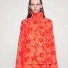 Marimekko Nelma Unikko- Blouse - Red, Orange