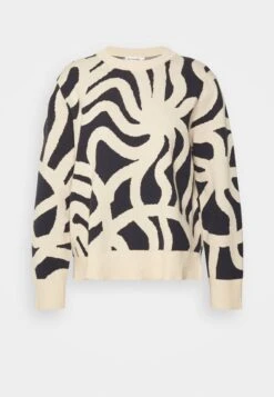Marimekko Ales Joonas - Trui - Dark Navy, Sand -Marimekko Winkel 4c330b86cad44b31a1fd6e72c1f1da64
