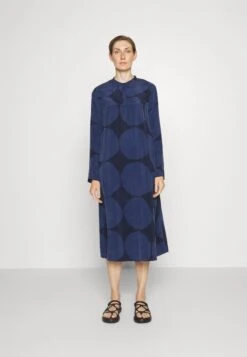 Marimekko Impasto Kivet Dress - Blousejurk - Dark Blue