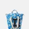 Marimekko Mono City Tote Unikko Shoulder Bag - Handtas - Cotton, Light Blue