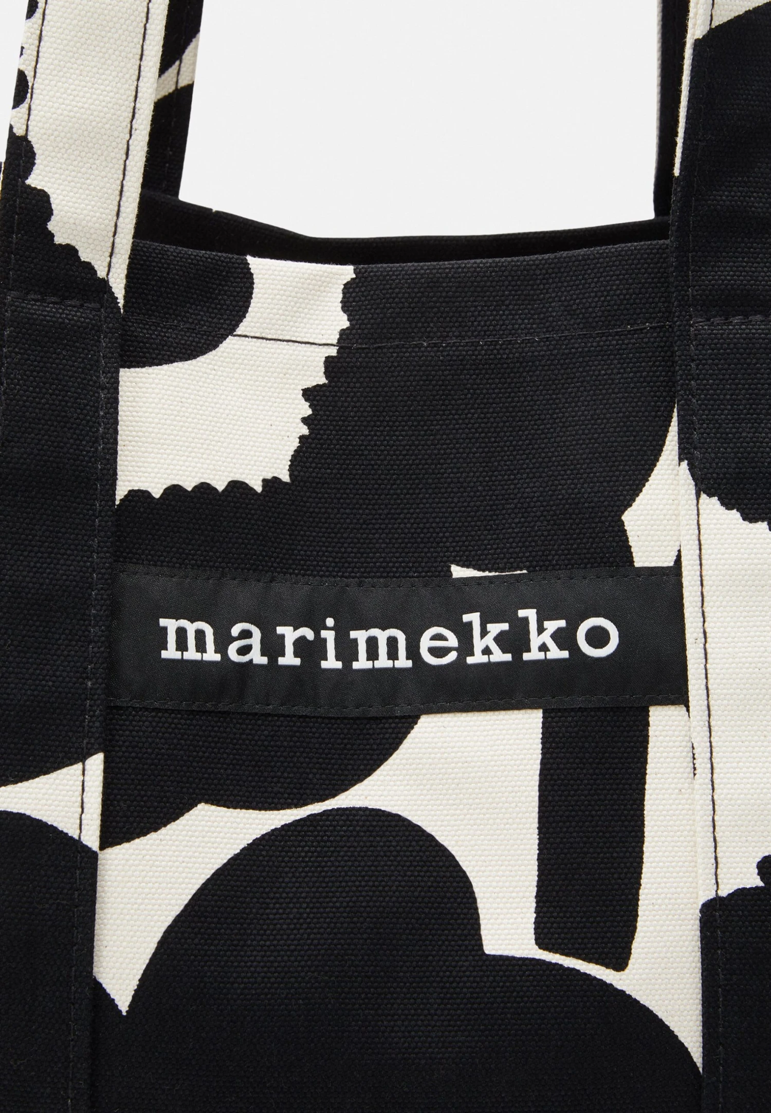 Marimekko Shopper - Black/Off-White 4 Marimekko Shopper - Black/Off-White - Afbeelding 4