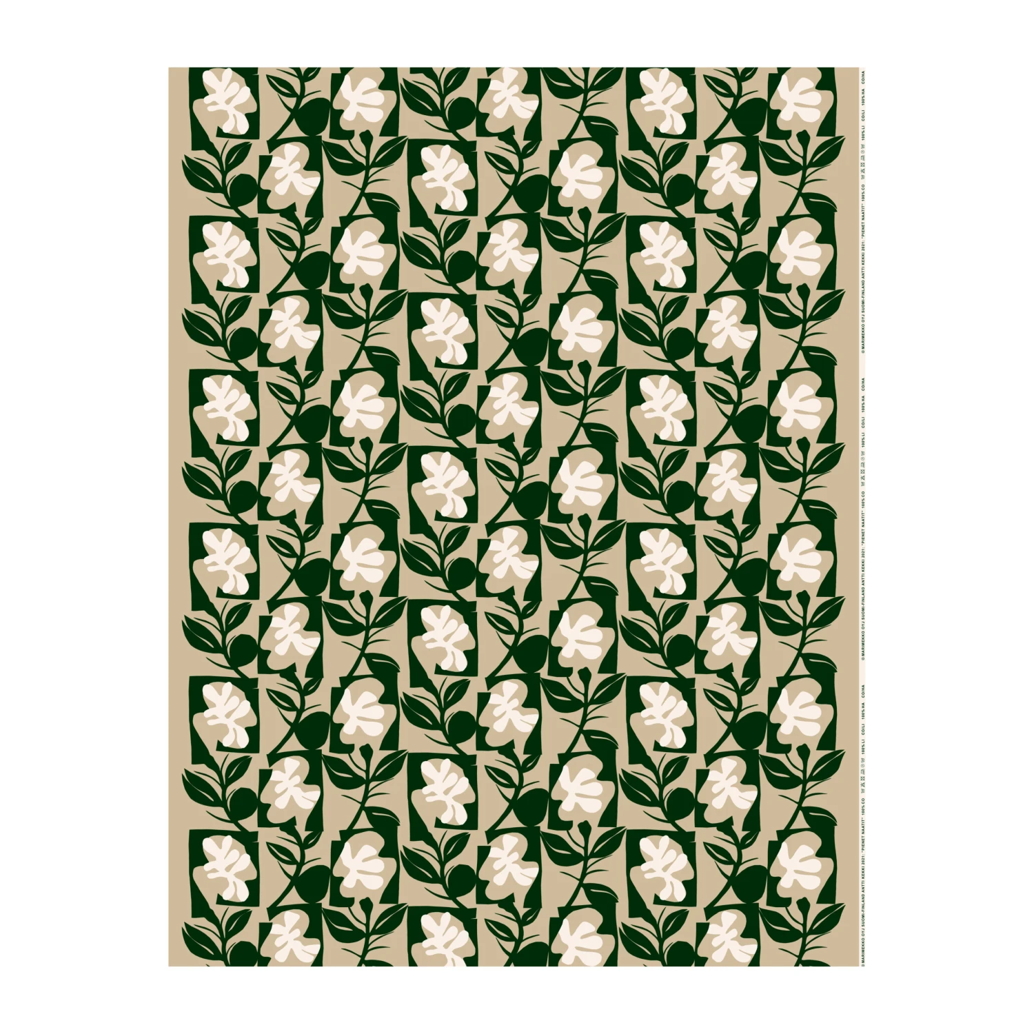 Marimekko Pienet Naatit Katoenen Stof 1 Marimekko Pienet Naatit Katoenen Stof