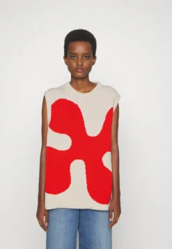 Marimekko Trui - Red, Sand