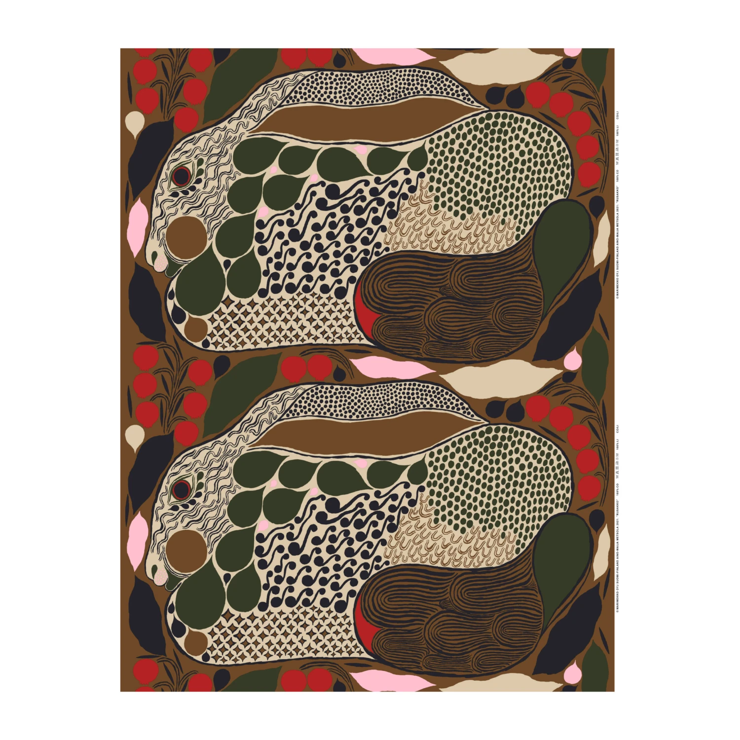 Marimekko Rusakko Katoenen Stof 1 Marimekko Rusakko Katoenen Stof