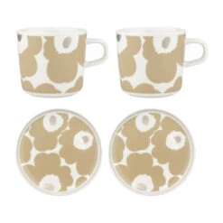 Marimekko Unikko Kop Met Schotel 20 Cl 2-pack
