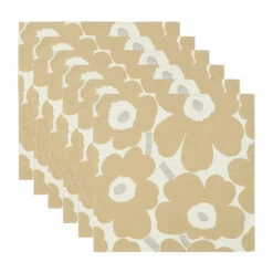 Marimekko Pieni Unikko Servet 43x43 Cm 6-pack