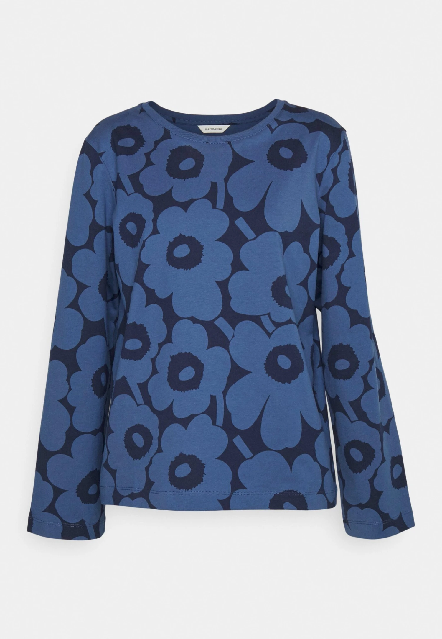 Marimekko Maissi Unikko- Longsleeve - Blue, Dark Blue 4 Marimekko Maissi Unikko- Longsleeve - Blue, Dark Blue - Afbeelding 4