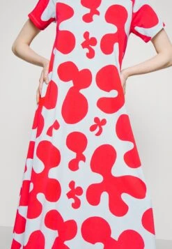 Marimekko Kalliokielo Pulloposti - Jerseyjurk - Light Blue/Red -Marimekko Winkel 62d29be754d846c986cf1b7480f1c772