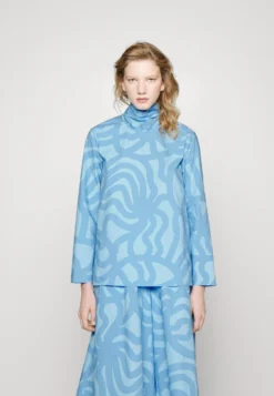 Marimekko Karina Joonas - Longsleeve - Light Blue/Blue