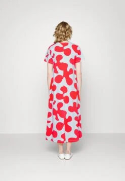 Marimekko Kalliokielo Pulloposti - Jerseyjurk - Light Blue/Red -Marimekko Winkel 7e6e28367fab4f3abbb1ff3c27f5a61b