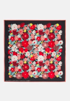 Marimekko Lauhtua- Halsdoek - Red/Green/Black