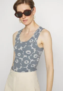Marimekko Mini Tank Top - Top - Dark Grey, Grey -Marimekko Winkel 8e14ff4d728a450eac90dc3ae21423b3 scaled