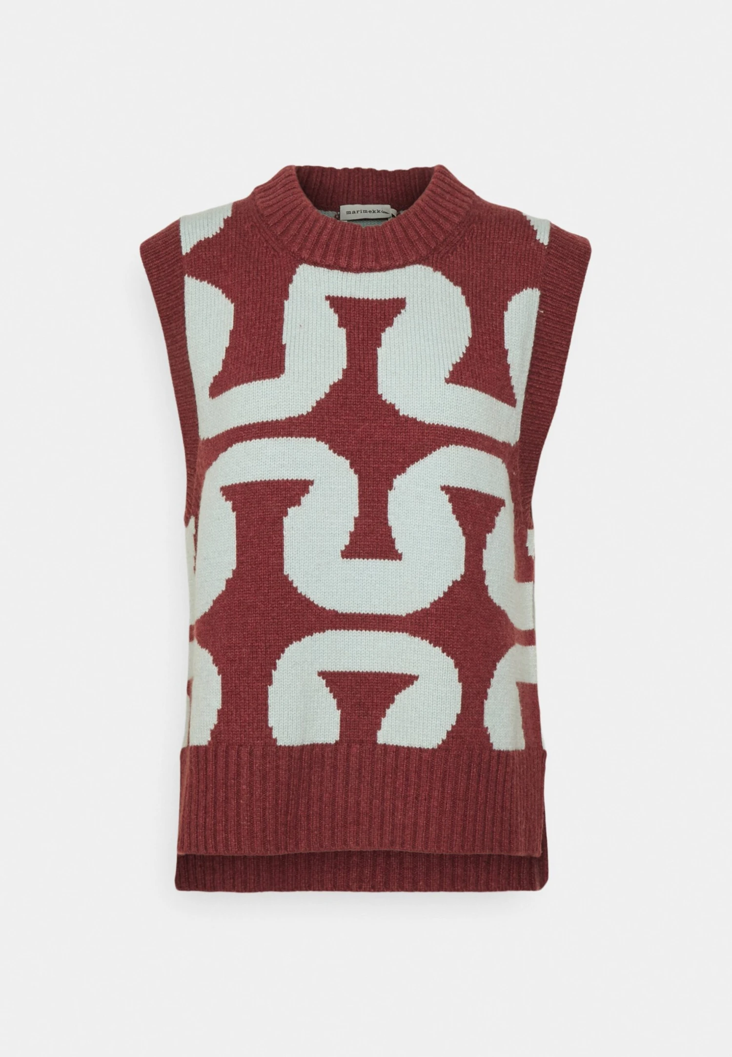 Marimekko Eloisasti Koukero West - Trui - Dark Red/Blue 5 Marimekko Eloisasti Koukero West - Trui - Dark Red/Blue - Afbeelding 5