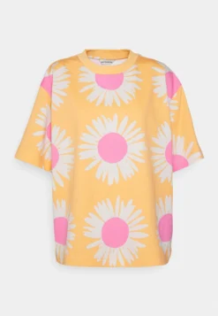 Marimekko Welig Auringonkukka- T-Shirt Print - Orange/Pink/Grey -Marimekko Winkel 96df172c90be48fcadae6d7b8264b920 scaled