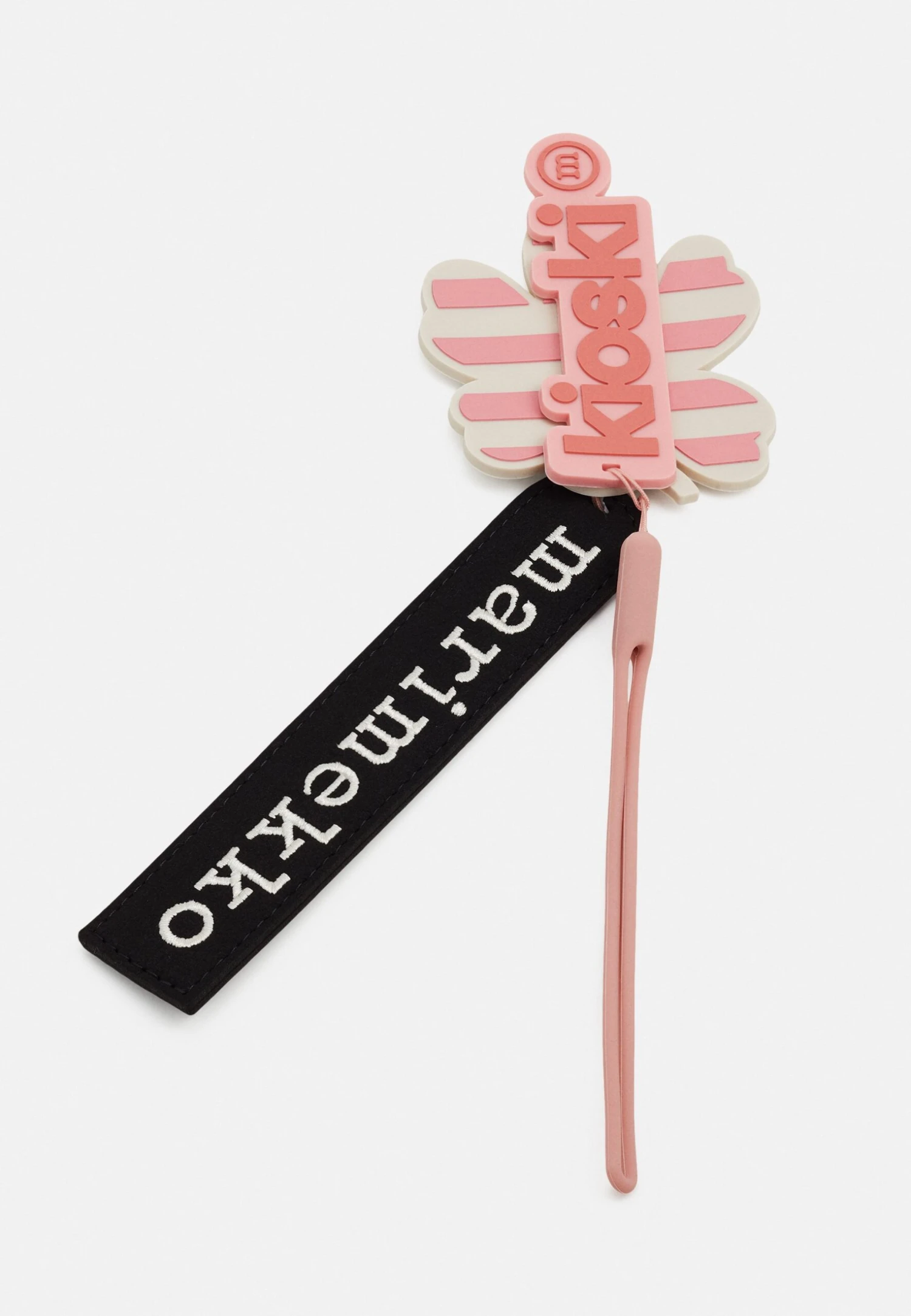 Marimekko Viisaus Key Chain - Sleutelhanger - Peach/White 2 Marimekko Viisaus Key Chain - Sleutelhanger - Peach/White - Afbeelding 2