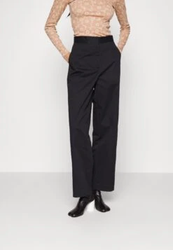 Marimekko Tuokio Solid Trousers - Broek - Black