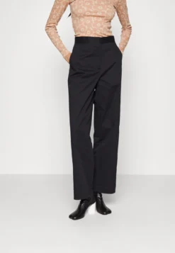 Marimekko Tuokio Solid Trousers - Broek - Black