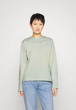 Marimekko Tasaraita- Longsleeve - Turquoise/Beige