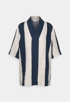 Marimekko Poula Maalis Blouse - Blouse - Off-White/Dark Navy -Marimekko Winkel da462e64e0604854885d86fc279b68cb
