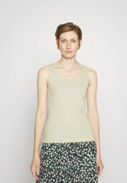 Marimekko Solid Tank Top - Top - Off-White