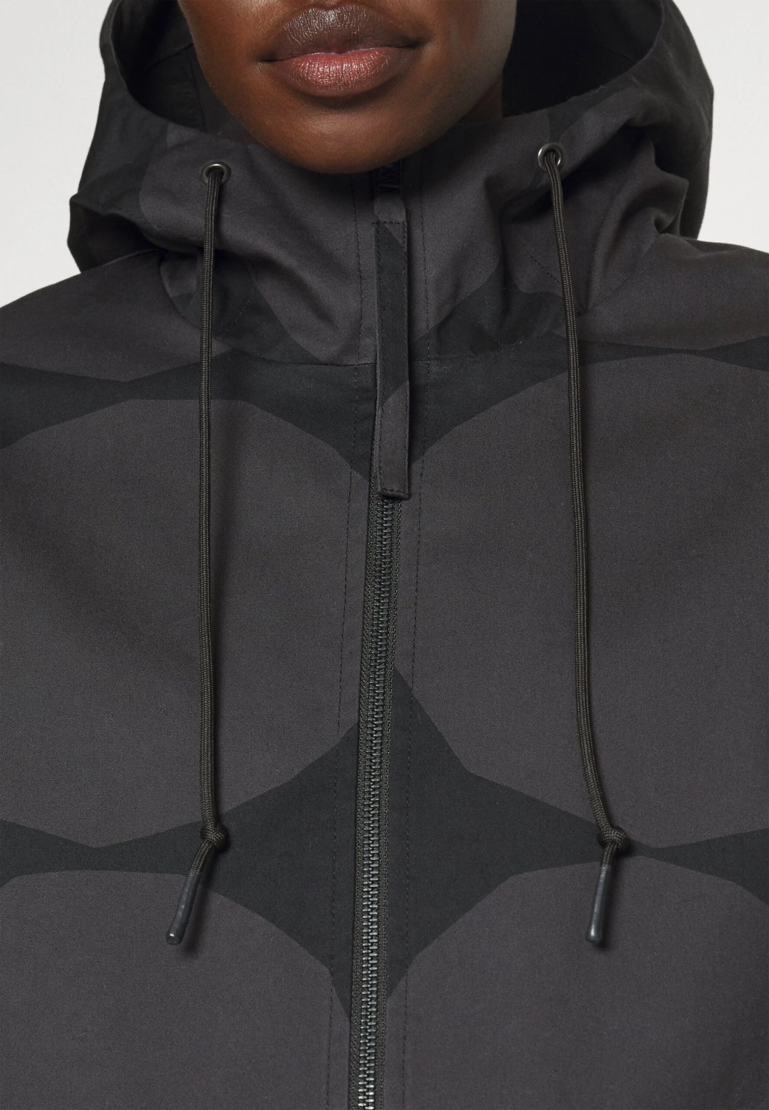 Marimekko Mangaani Kivet - Mantel - Dark Grey, Black 7 Marimekko Mangaani Kivet - Mantel - Dark Grey, Black - Afbeelding 7