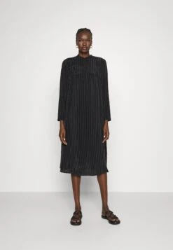Marimekko Impasto Piccolo Dress - Jurk - Black/Dark Grey