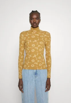 Marimekko Emali Turtleneck - Trui - Brown/Beige