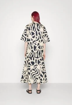 Marimekko Feles Joonas - Blouse - Dark Navy, Sand -Marimekko Winkel fa143131af44499fa18de122fbe7eaf2