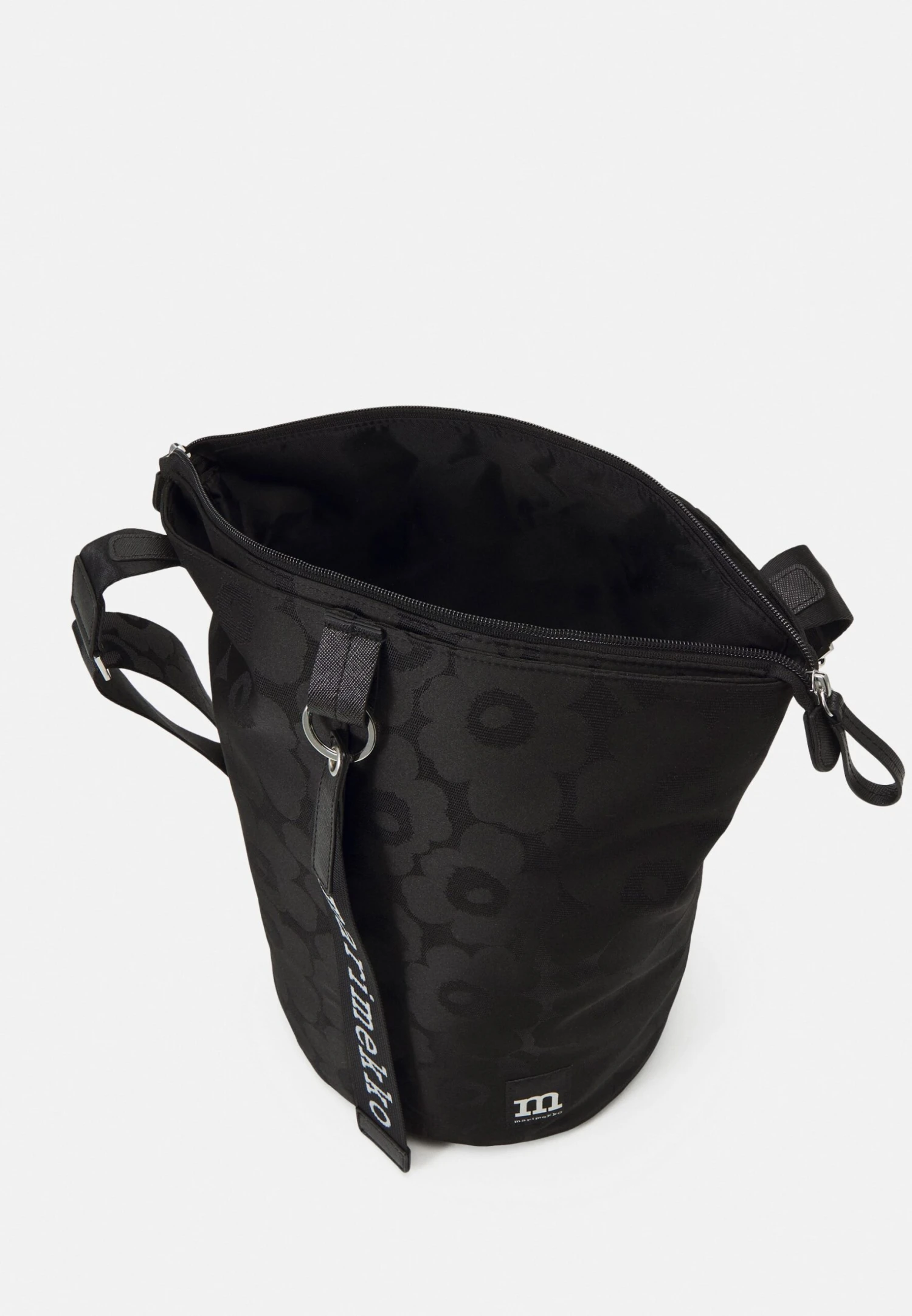 Marimekko All Day Bucket Unikko - Schoudertas - Black 3 Marimekko All Day Bucket Unikko - Schoudertas - Black - Afbeelding 3
