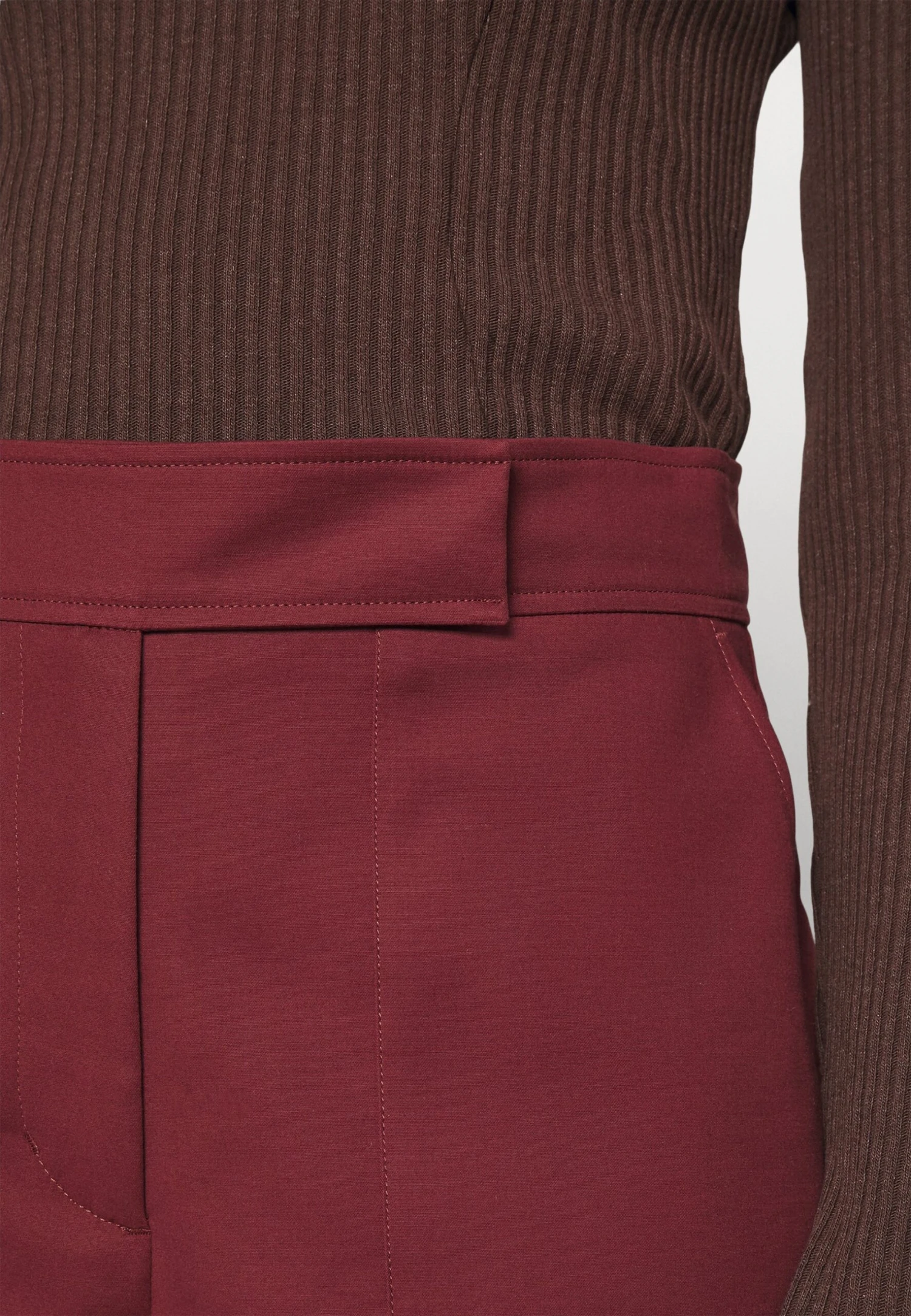 Marimekko Utila Solid Trousers - Broek - Dark Red 5 Marimekko Utila Solid Trousers - Broek - Dark Red - Afbeelding 5