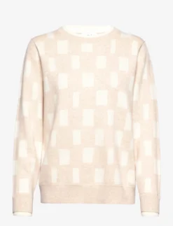 Marimekko MINNY ISO NOPPA Knit - BEIGE, OFF-WHITE