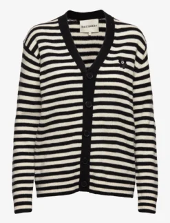 Marimekko SIF TASARAITA - BLACK, OFF WHITE