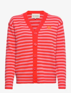 Marimekko SIF TASARAITA UNIKKO - RED, PURPLE