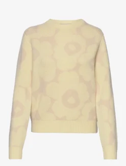 Marimekko SILFA UNIKKO - LIGHT YELLOW, BEIGE