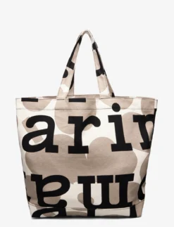 Marimekko AHKERA UNIKKO LOGO - BEIGE, BLACK