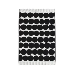 Marimekko Räsymatto Handdoek Zwart